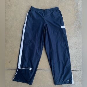 Vintage Nike Men’s track pants zip Up Pants fleece XL
